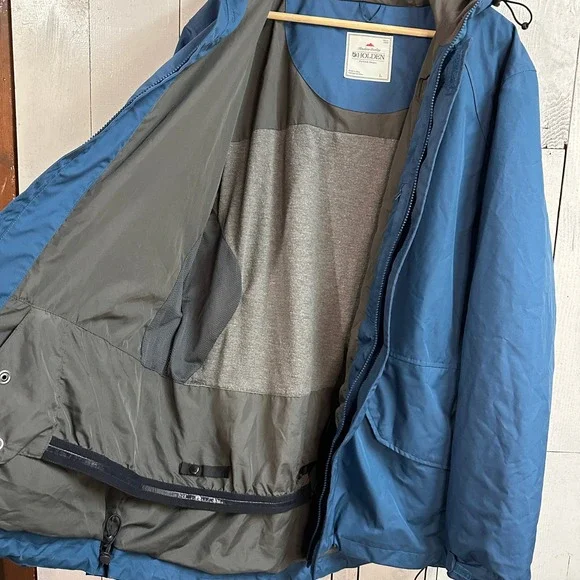 Holden Mens Blue Hooded Snowboard Ski Jacket Size Large Portland Oregon